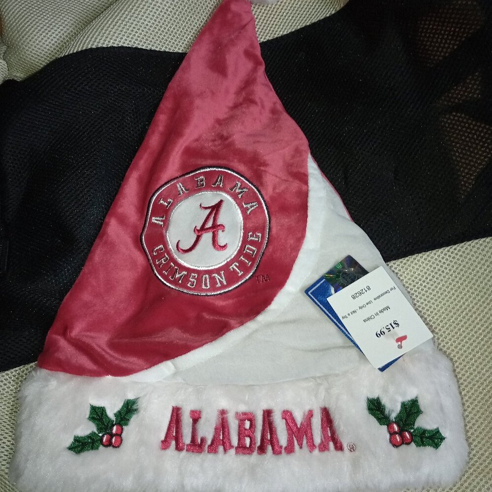 Alabama crimson tide Santa hat
